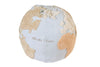 World Map Pouffe by Lorenal Canals