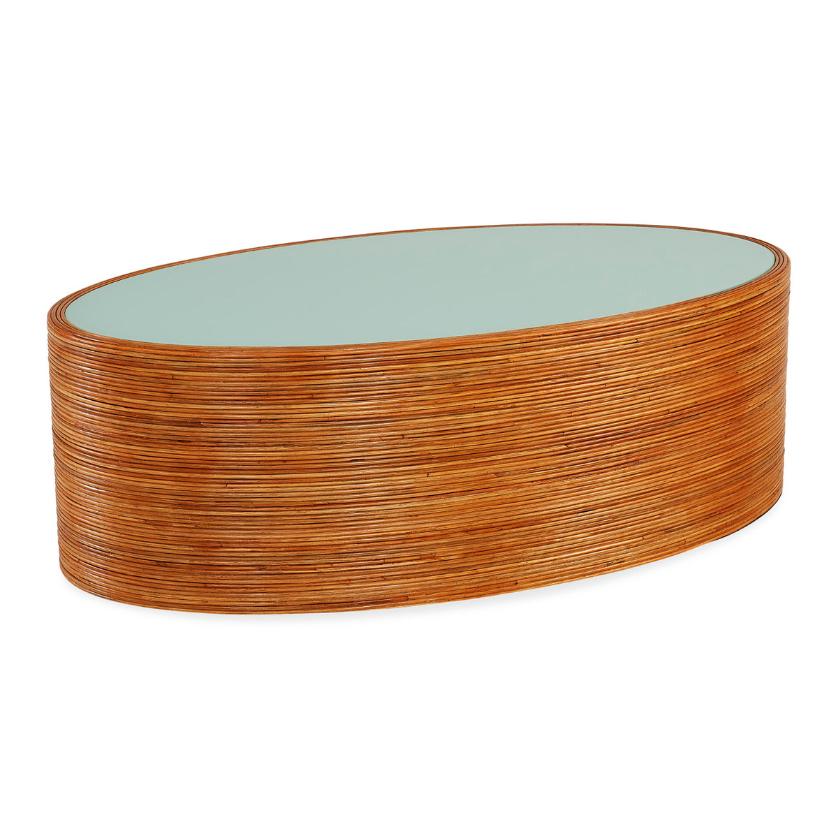 Riviera Oval Cocktail Table by Jonathan Adler