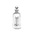 Klukflaske Spirits Bottle by Holmegaard