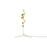 Mirror Ball Stand Chandelier Gold by Tom Dixon