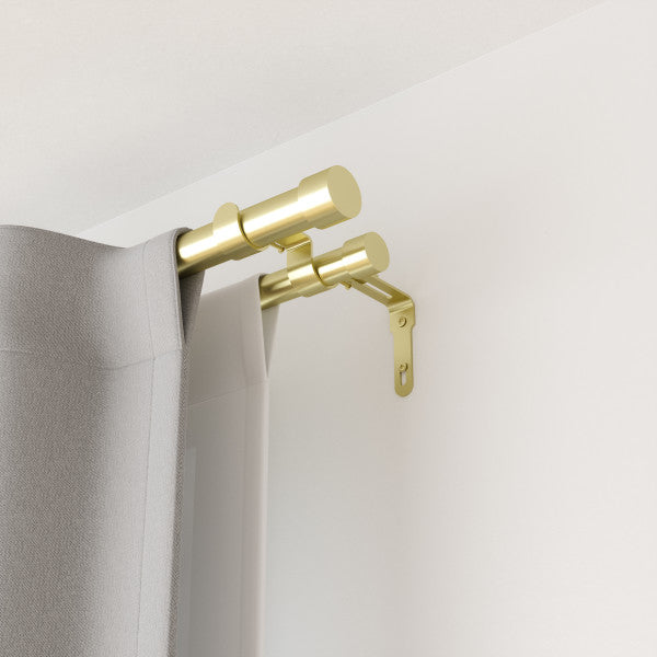 Cappa Adjustable Double Curtain Rod by Umbra