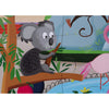 20 Piece Tactile Puzzle - A Day at the Zoo by Janod