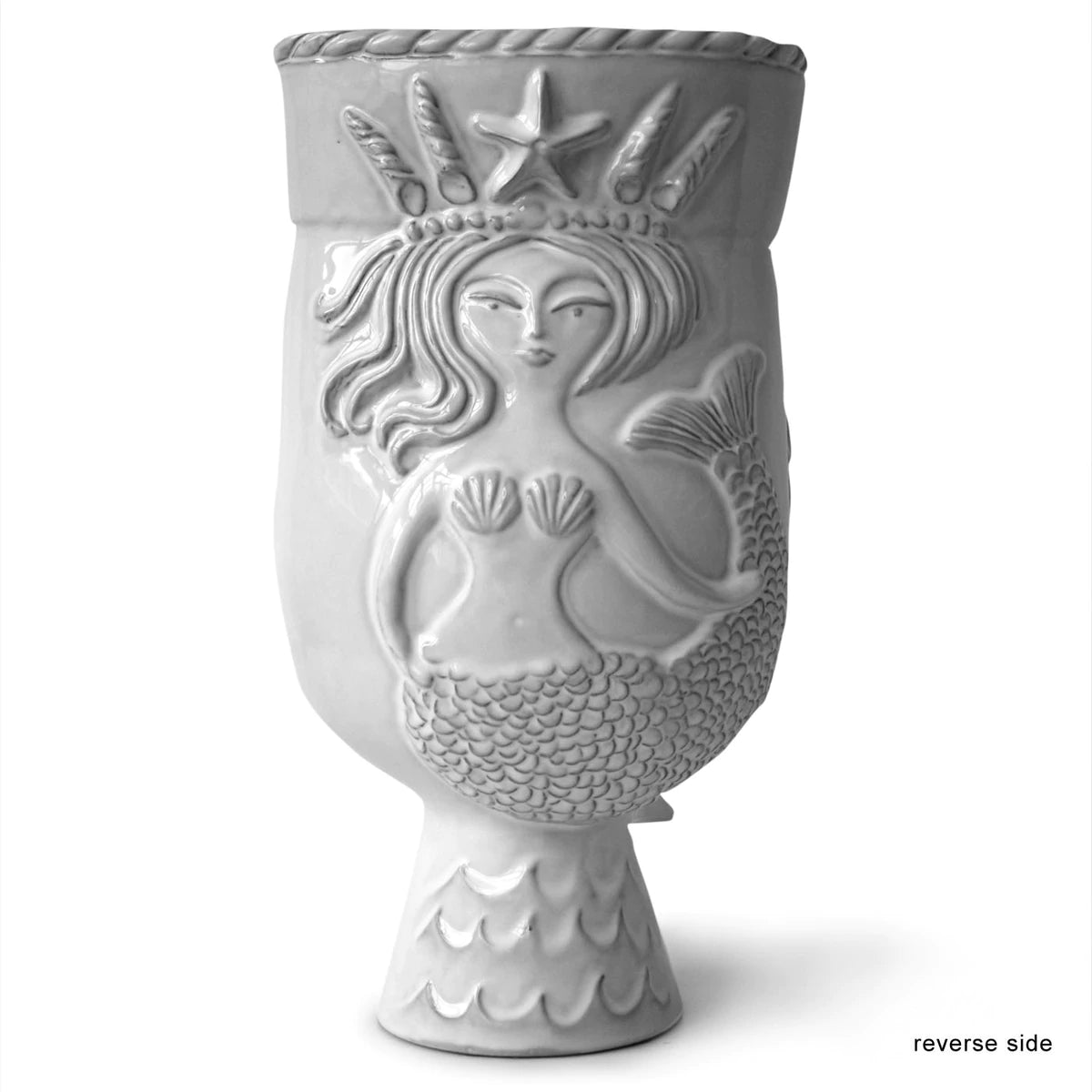 Utopia Reversible Sailor/Mermaid Vase by Jonathan Adler