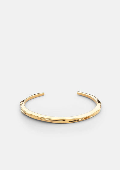 Opaque Objects Cuff - Gold Plated by Skultuna