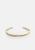Opaque Objects Cuff - Gold Plated by Skultuna