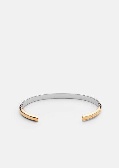 Skultuna Icon Cuff Thin - Two Tone by Skultuna