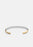Skultuna Icon Cuff Thin - Two Tone by Skultuna