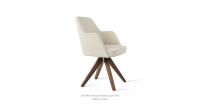 Marash Arm Pyramid Chair by Soho Concept, modern seating with sleek armrests and geometric design, in a contemporary style.