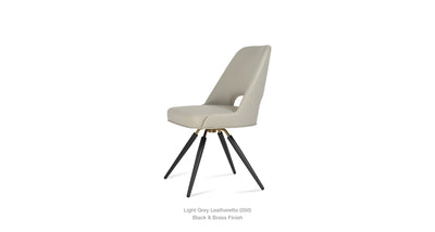 Marash Carrot chair by Soho Concept, modern orange seating with a sleek design, showcasing the stylish and colorful furniture piece.
