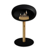 Le Feu Steel Low Dome - Black by Le Feu