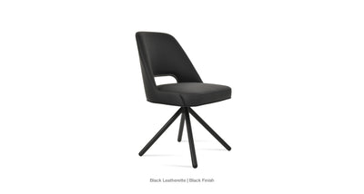 Marash Stick Chair by Soho Concept, stylish wooden seating with a modern design, showcasing the chair's unique stick pattern and craftsmanship.