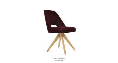 Marash Pyramid Chair by Soho Concept, modern seating with geometric design, featuring a pyramid-shaped base and comfortable upholstery.