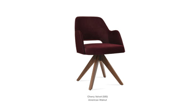 Marash Arm Pyramid Chair by Soho Concept, modern seating with armrests and geometric pyramid design, in a sleek, stylish finish.