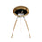 Le Feu Ground High Dome - Chromed Rose Gold by Le Feu