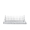 Ferm Living Curvature Dish Rack in neutral color, modern design for drying dishes on kitchen countertop