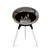 Le Feu Ground Low Dome - Chromed Silver by Le Feu