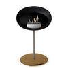 Le Feu Steel Low Dome - Black by Le Feu