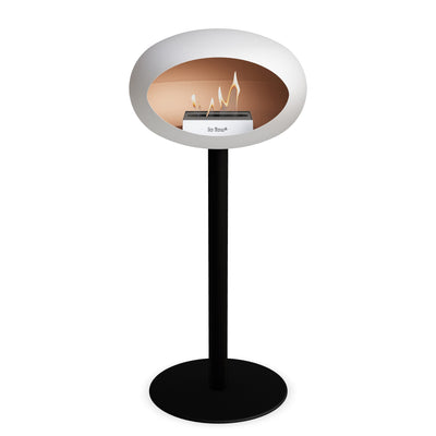 Le Feu Steel High Dome - White by Le Feu