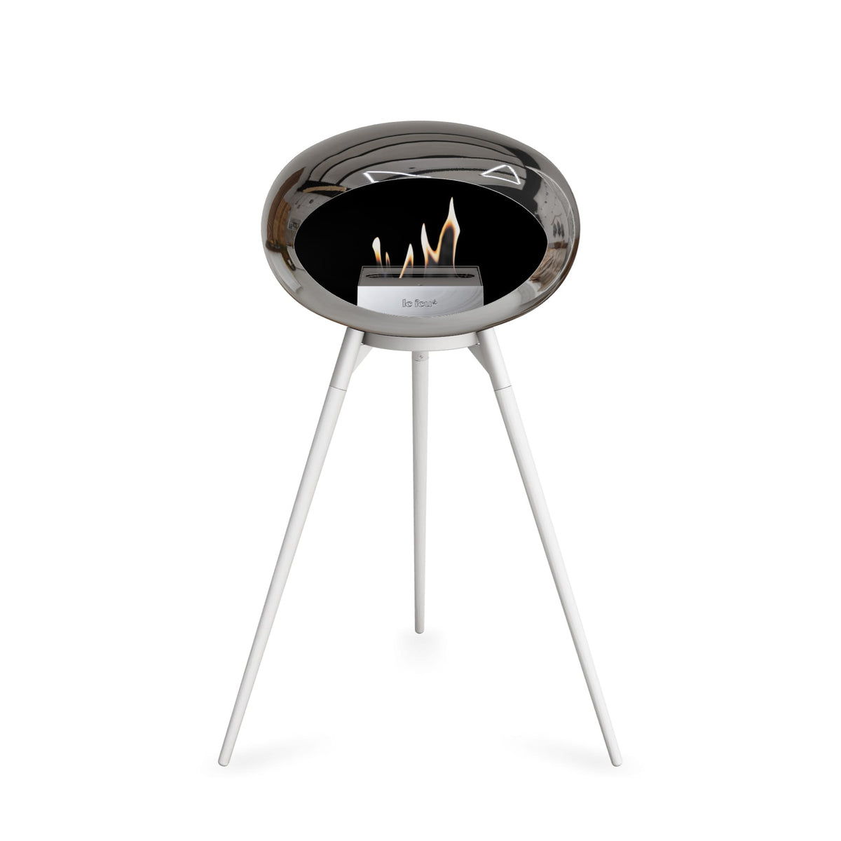 Le Feu Ground High Dome - Chromed Silver Gold by Le Feu