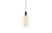 Large Amp Lamp by Normann Copenhagen, modern lighting fixture with sleek design, featuring a round white lampshade.