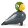 Colorful Kay Bojesen Songbird Collection kids toy, handcrafted wooden bird figure from Denmark, with vibrant painted details