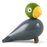 Colorful Kay Bojesen Songbird Collection kids toy, handcrafted wooden bird figure from Denmark, with vibrant painted details