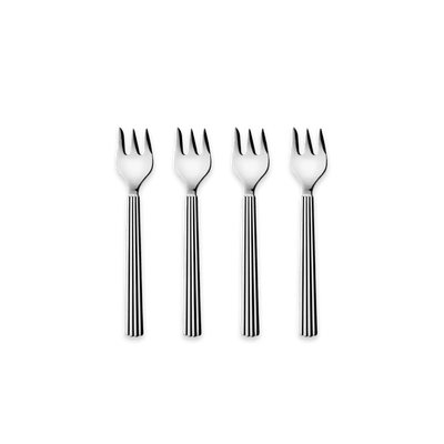 Bernadotte Cake Fork Set - 4pcs by Georg Jensen