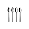 Bernadotte Teaspoon Set, Large - 4pcs by Georg Jensen