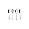 Pyramid Coffee Spoon Set - 4pcs by Georg Jensen