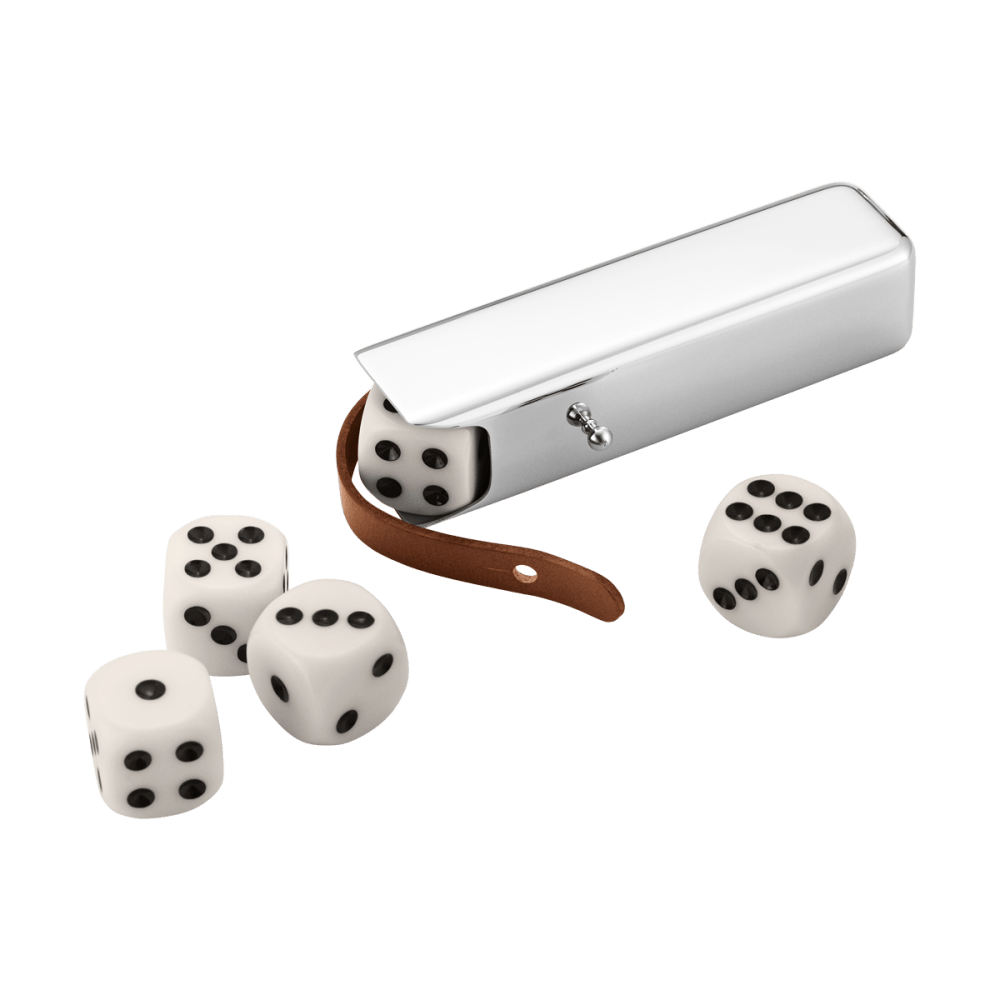 Sky Dice Case and Dice by Georg Jensen