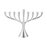 Cobra Menorah - Small by Georg Jensen