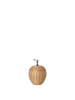 Ferm Living Apple Braided Storage for kids, woven fabric basket with apple design, ideal for organizing toys or essentials.