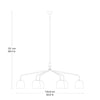 Howard Chandelier by Gubi