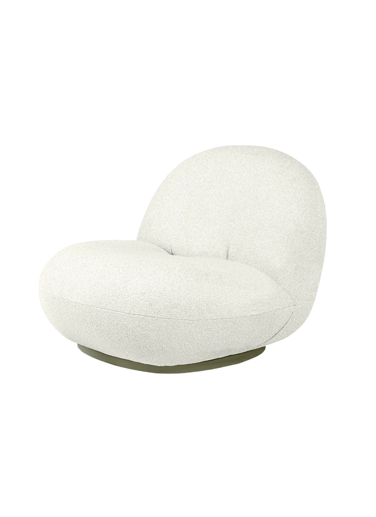 Grace Lounge Chair - Entièrement rembourrée par Gubi
