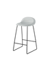 GUBI 3D Counter Stool - Un-Upholstered, Sledge base by Gubi