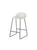 GUBI 3D Counter Stool - Un-Upholstered, Sledge base by Gubi