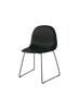 GUBI 3D Dining Chair - Un-Upholstered, Sledge base by Gubi