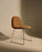 GUBI 3D Dining Chair - Front Upholstered, Sledge base by Gubi