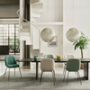 Beetle Soft Dining Chair - Fully Upholstered, Conic base by Gubi