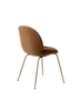 Beetle Soft Dining Chair - Fully Upholstered, Conic base by Gubi