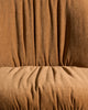 Beetle Soft Dining Chair - Front Upholstered, Conic base, Veneer Shell by Gubi