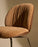 Beetle Soft Dining Chair - Front Upholstered, Conic base, Veneer Shell by Gubi