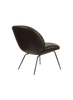 Beetle Soft Lounge Chair - Fully Upholstered, Conic base by Gubi