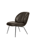 Beetle Soft Lounge Chair - Fully Upholstered, Conic base by Gubi