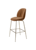Beetle Soft Bar Chair - Fully Upholstered, 77, Conic base by Gubi