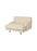 Gubi Flaneur Lounge Chair with boucle upholstery, modern seating design, featuring a curved backrest and sleek wooden legs.