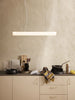 Vuelta Pendant 100 - White/Brass by Ferm Living