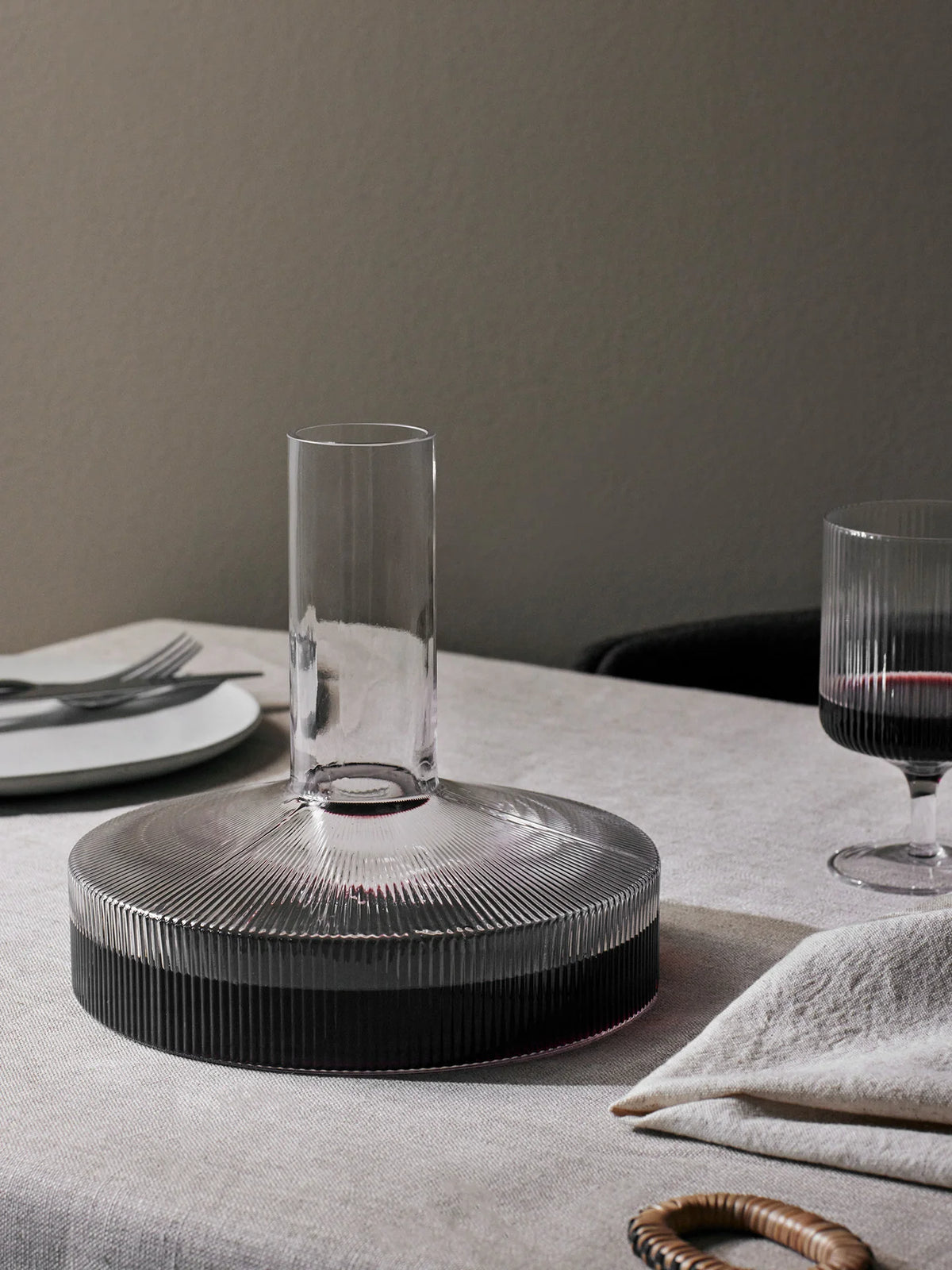 Ripple Wine Carafe by Ferm Living