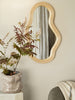 Pond Rattan Mirror - Medium by Ferm Living