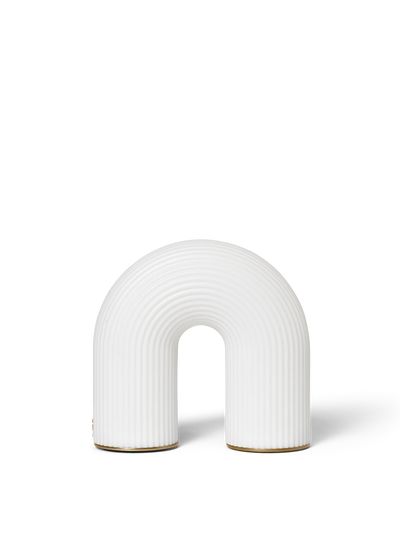Ferm Living Vuelta Portable Lamp with sleek modern design, lightweight and portable lighting for indoor and outdoor use